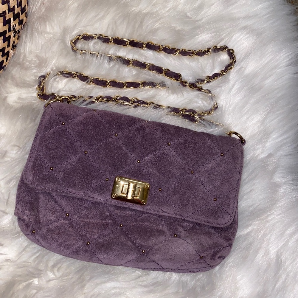 Purple & Gold Purse